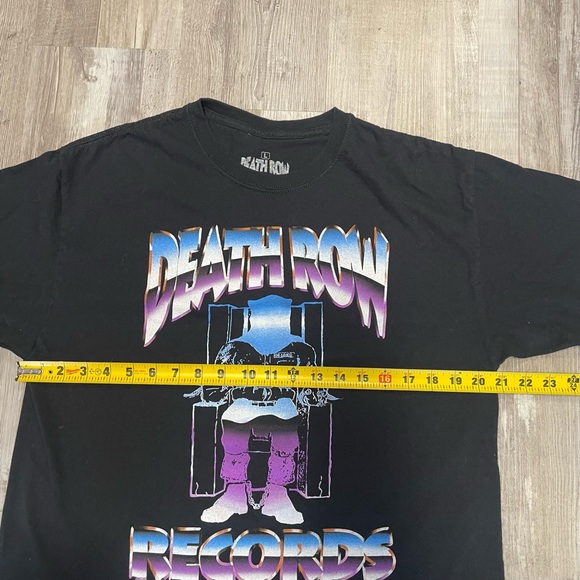 Death Row Records Tee Size Mens Large - Picture 7 of 8